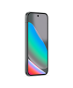 The Google Pixel 10 viewed from the front at an angle.