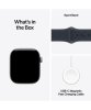 Watch Series 12 GPS + Cellular 42mm GPS plus Cellular Space Gray Aluminum Sport Band Navy Blue