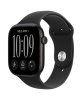 Apple Watch Series 12 GPS + Cellular 46mm Black Aluminum Case with Black Sport Band - M/L