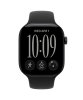 Apple Watch Series 12 GPS + Cellular 46mm Black Aluminum Case with Black Sport Band - M/L