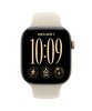 Apple Watch Series 12 GPS + Cellular 46mm Light Gold Aluminum Case with Burgundy Sport Band - M/L
